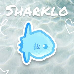 Cute Sunfish Matte Sticker - High-Quality Vinyl Decal for Laptops, Notebooks
